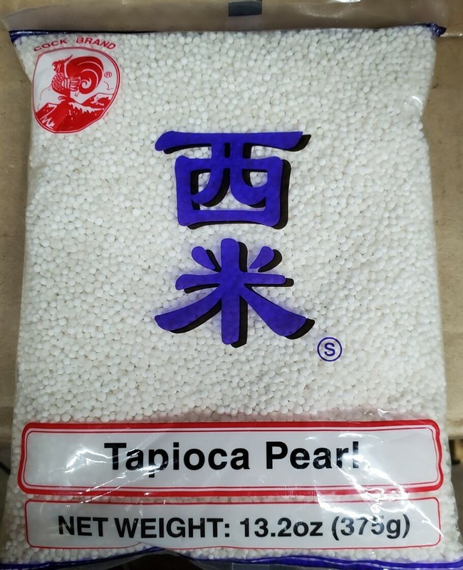 Mini White Tapioca Pearls Sago Tapioca Pearls White 13.2 oz