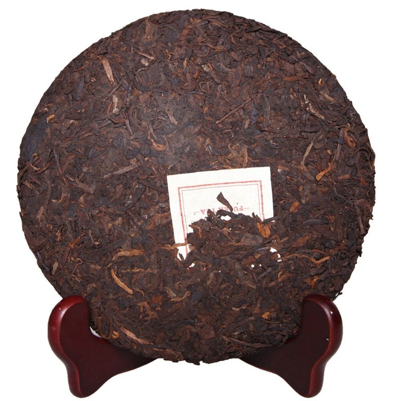 357g Yunnan High Mountain Ripe Pu-erh Tea Cake | Premium Big Tree Cooked Puerh gallery