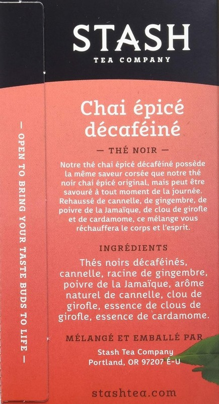 Decaf Chai Spice Tea - 18 Count Boxes (Pack of 6) - Warm, Caffeine-Free Bliss gallery