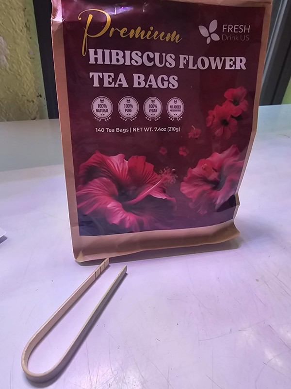 Refreshing Hibiscus Tea Bags (140 Count) - , Sugar-Free, No Caffeine gallery