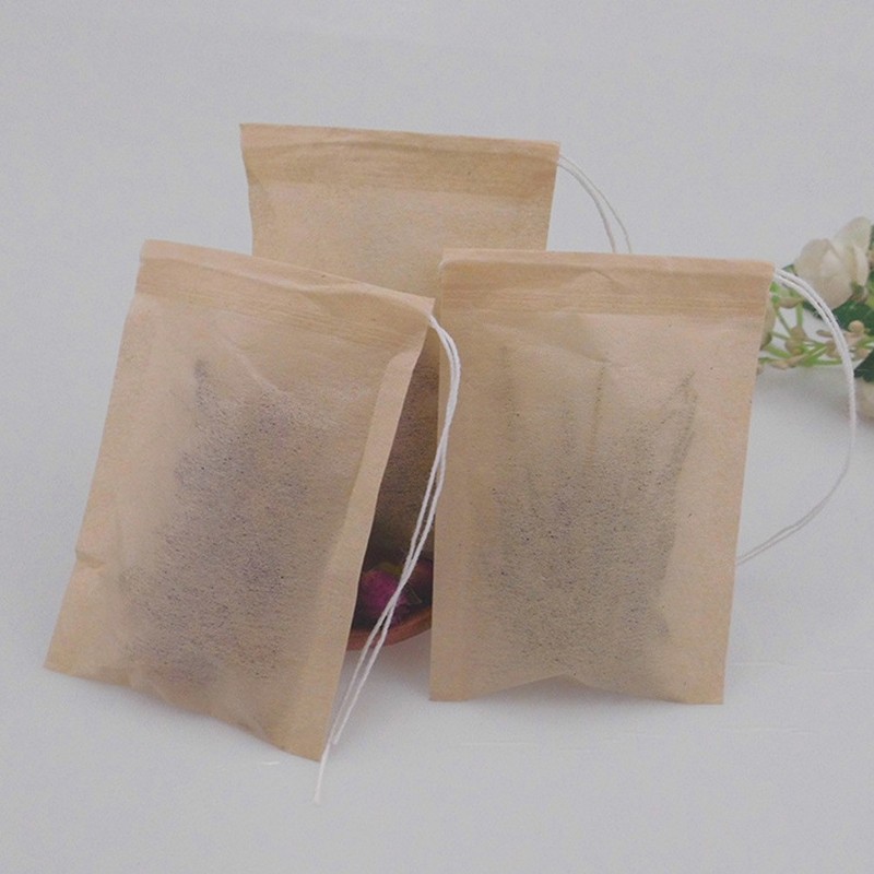 Rectangular Shaped Tea Pouches For Herbs Everyday Use 100Set gallery