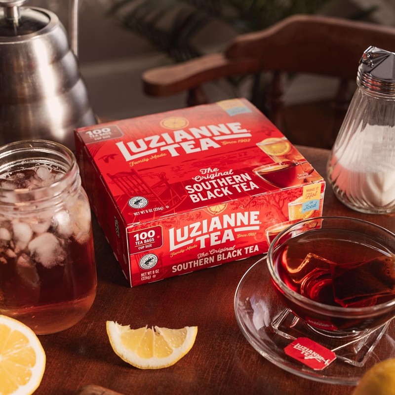 100 Count Unsweetened Iced Tea Bags - Perfect Blend for Southern Refreshment gallery