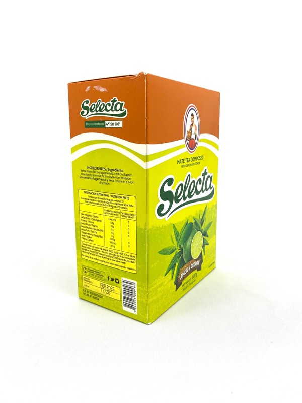New Unopened Selecta Lemon | Cedron | High Quality Yerba Mate 250g-500g gallery