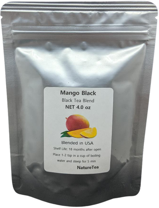 Mango Black Tea – Loose Leaf Black Tea Blend By Nature Tea