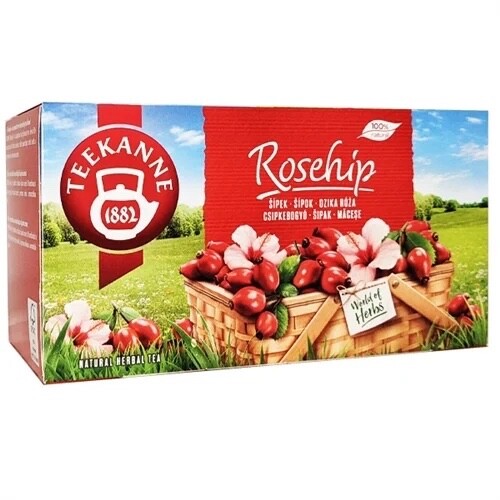 Teekanne ROSEHIP Tea – 20 tea bags- Made in Germany FREE US SHIPPING