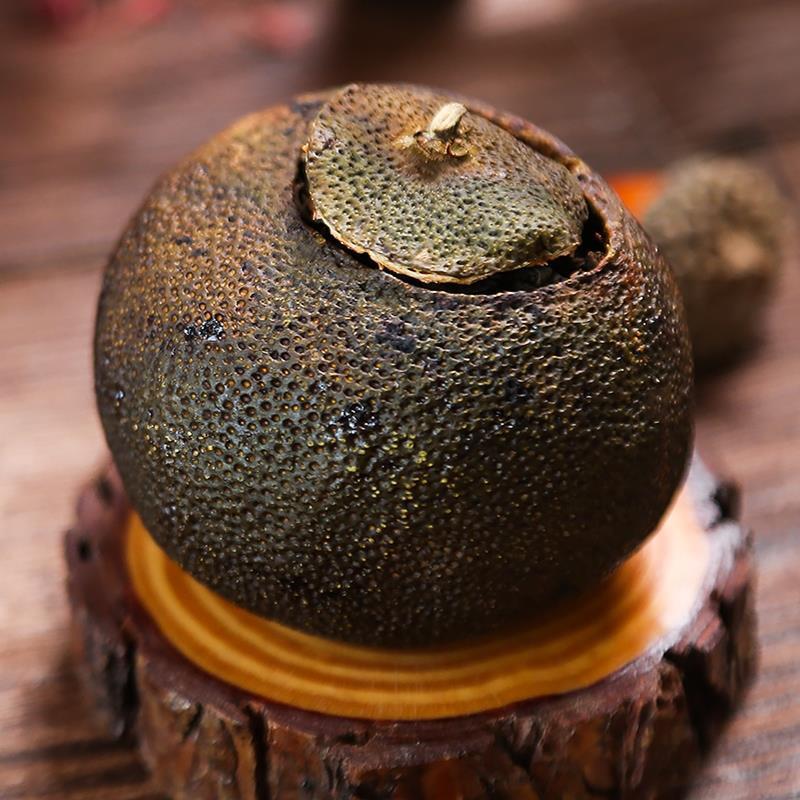 Yunnan Orange Puer Tea Pu-erh Tea Ripe 8685 * Gold Horse Puer Stuffed Tangerine