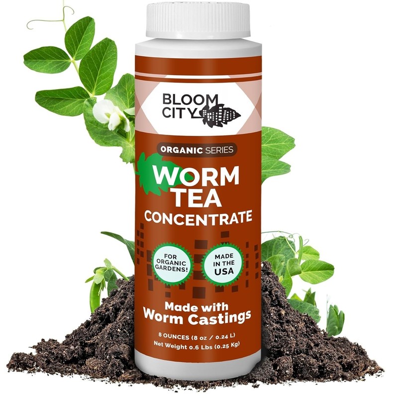 Natural 8 oz Worm Tea Concentrate & Compost Booster for Vibrant Plant Growth gallery