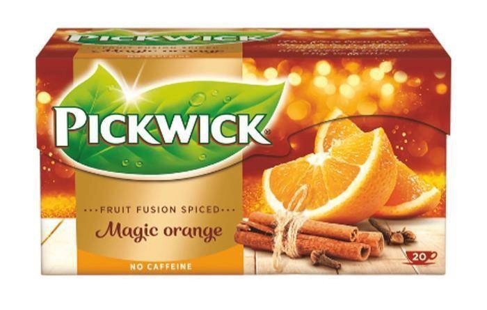 PICKWICK tea: MAGIC ORANGE -Decaf- 1 box /20 tea bags SHIPS FREE