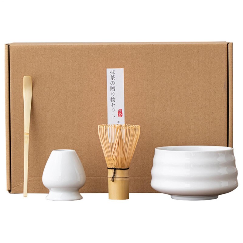 Japanese Matcha Set Japanese Style Handmade Bamboo Tea Making Tools Bamboo Whisk