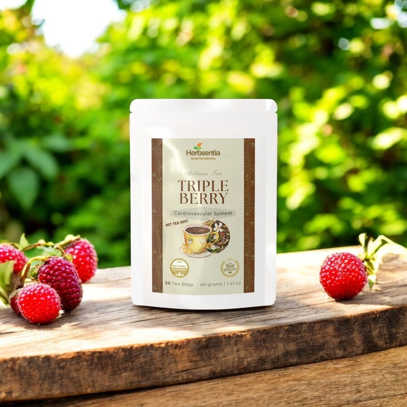 Triple Berry Tea – Fruity & Refreshing Herbal Blend