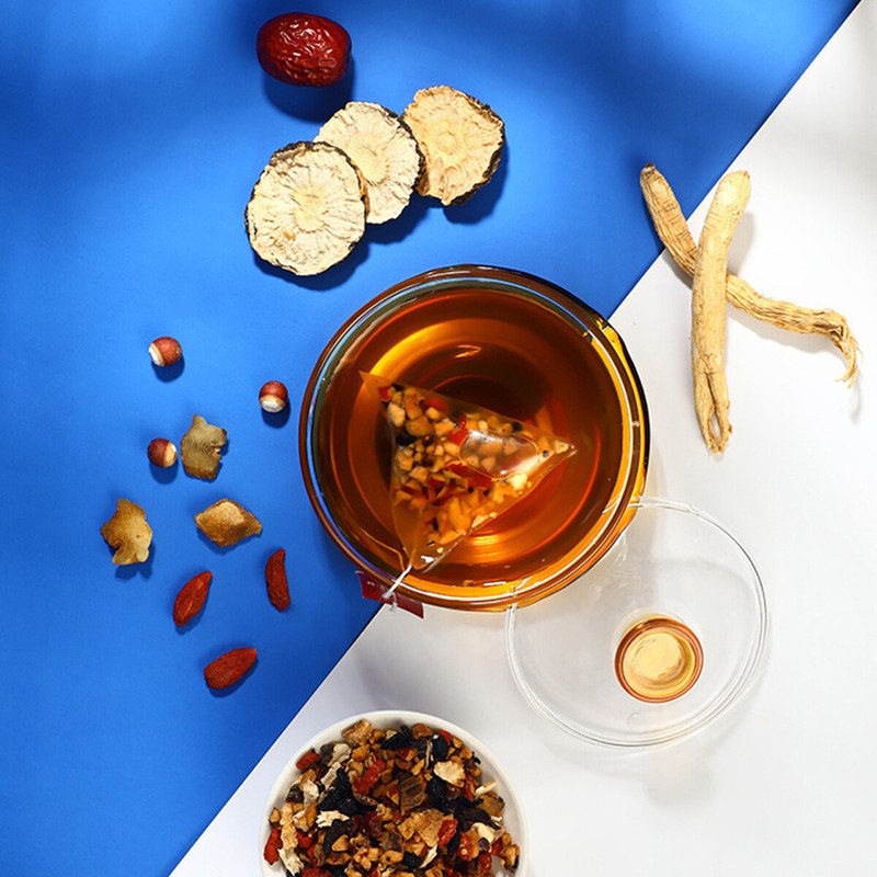 Tongrentang Ginseng and Nine Treasures tea Maca Adult Male Health Herbal Tea gallery