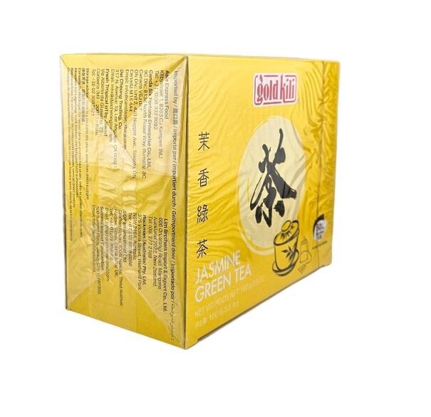 Gold Kili Jasmine Green Tea 3.5 oz(50 Sachets) EXP:01/2027 gallery