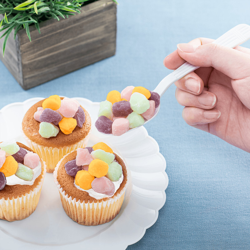 Tea Zone Rainbow Mini Mochi/Rice Cake Snack as Dessert Toppings/Taiwan gallery