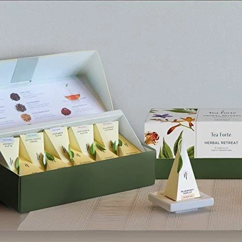 Tea Forte Premium Presentation Box Gift Set Sampler, 20 Count, Assorted Blend... gallery
