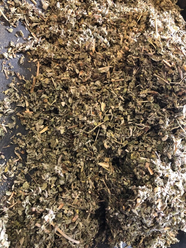 No46 Herb Mix Raspberry Leaf Marshmallow Damiana Peppermint tea oz lb