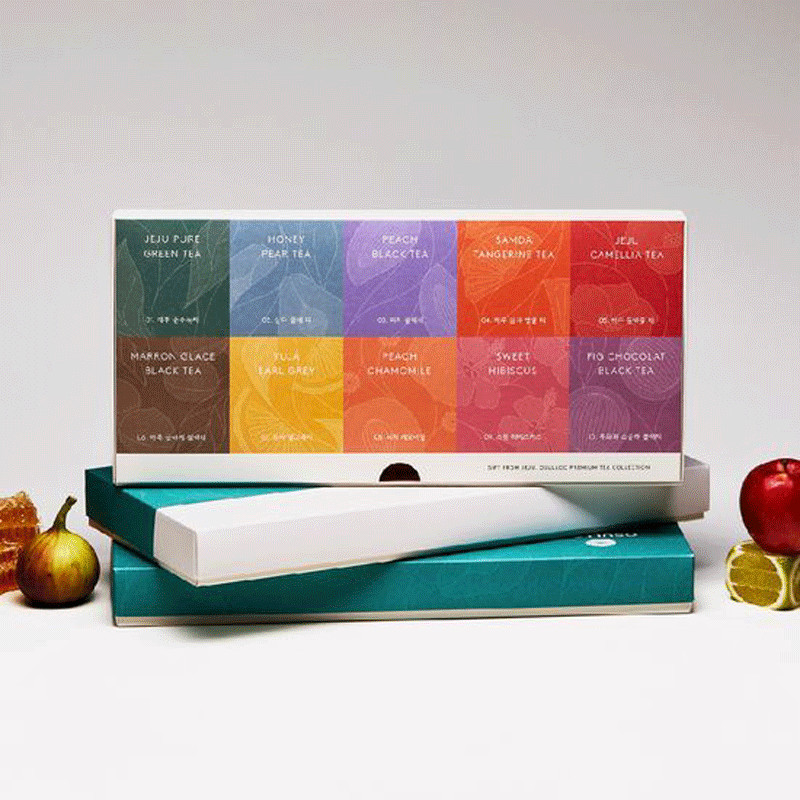 OSULLOC Premium Tea Collection – 10 Varieties x 4 Bags (Total 40 Bags) | Korean gallery