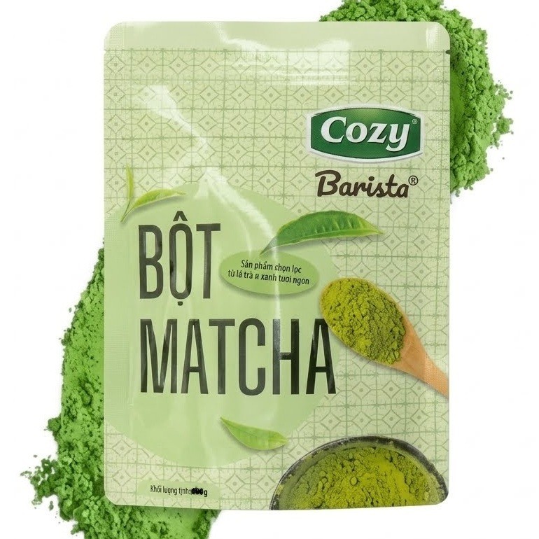 Matcha Green Tea Powder Ground Japanese Tech Cozy Barista 3.55 Oz 100 Gram