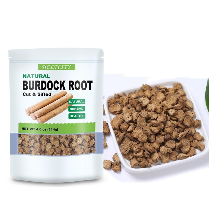 Cut & Sifted Burdock Root Tea, 4oz Herbal Granules - Quality & Freshness gallery