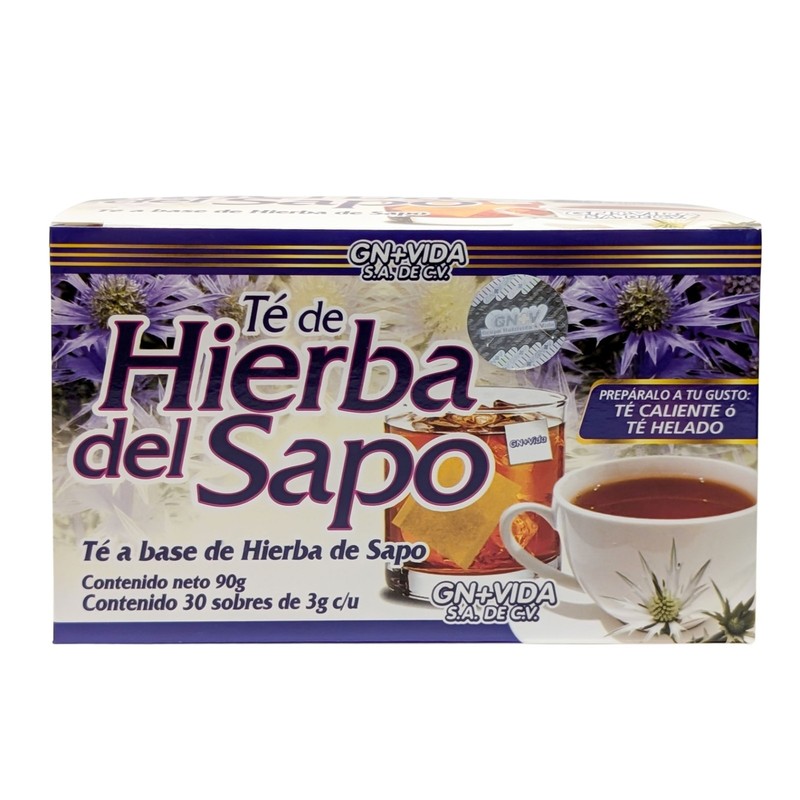 Te de Hierba del Sapo 30 Sobres 100% Natural- Tea 30 Wrights Eryngo tea bags