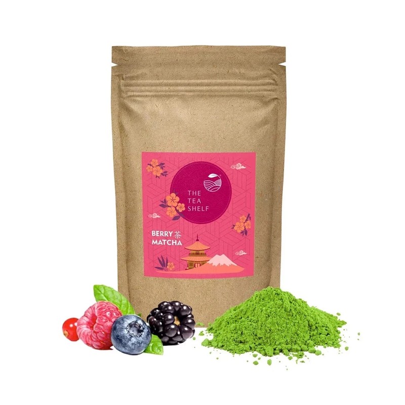 The Tea Shelf, Berry Matcha Green Tea 10g