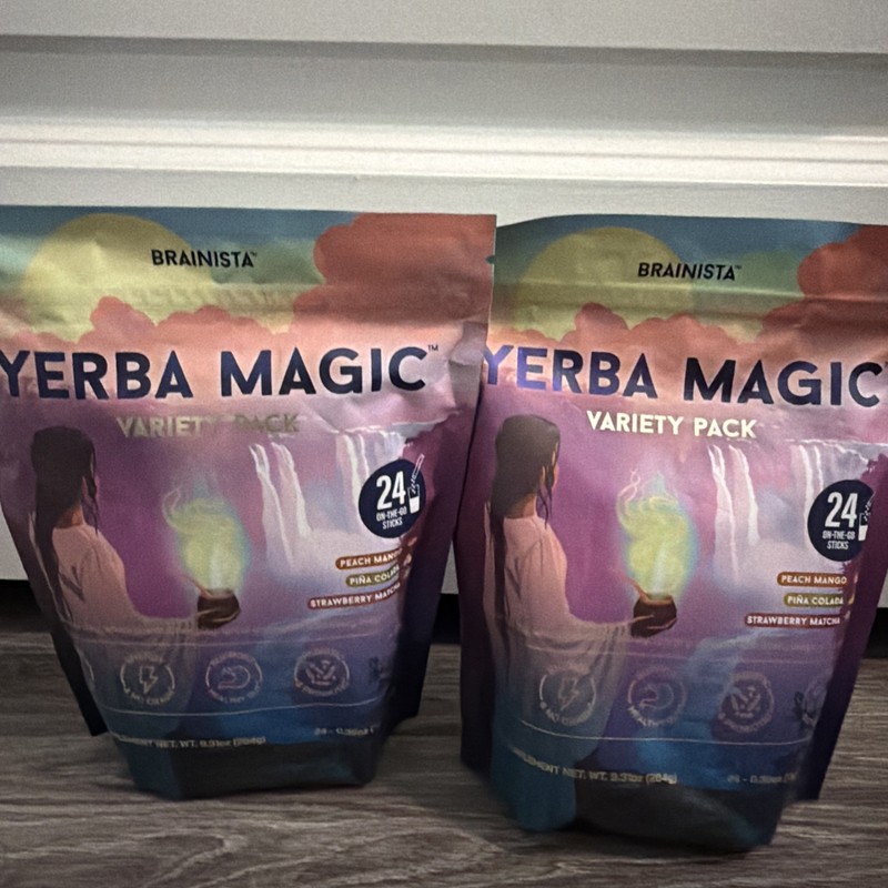 Yerba Magic Variety Pack 24ct 2 count. Exp 6/2027