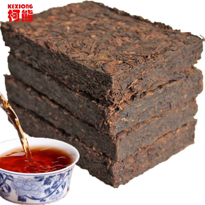 Aged 1985 Ripe Pu Erh Tea Brick Chinese Black Tea Premium 250g gallery