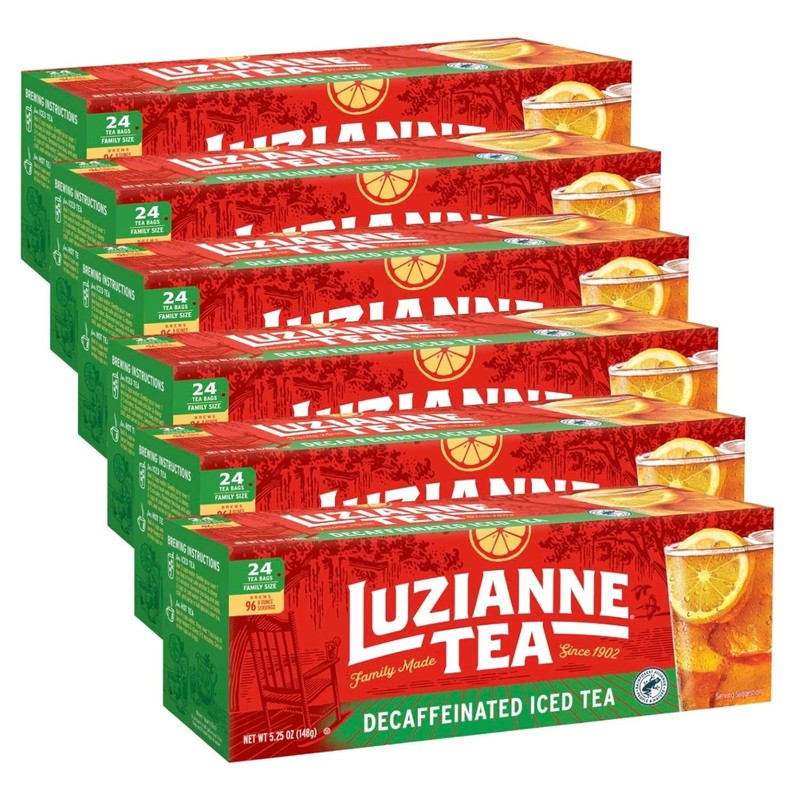 Sustainable Decaffeinated Iced Tea Bags – 144 Count in Family Size for All Ages