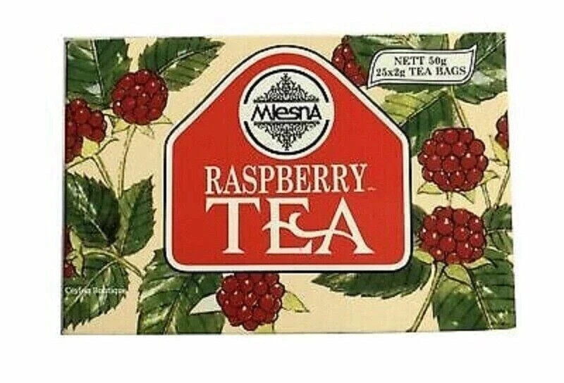 Mlesna Raspberry Ceylon Tea in 25 Tea Bags 50g FREE SHIPPING WORLD WIDE gallery