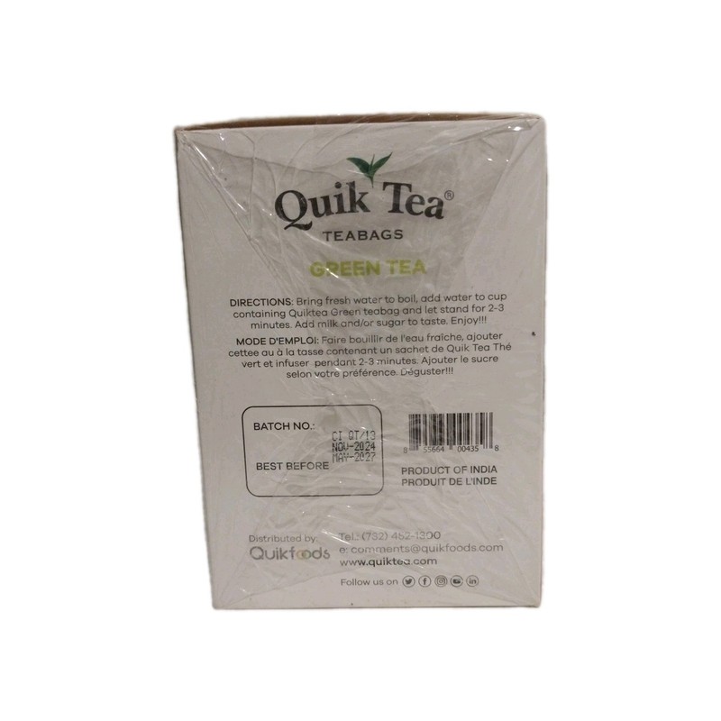 Quick Tea All Natural Tea Green Tea bags 1 Pack 60 Bags gallery