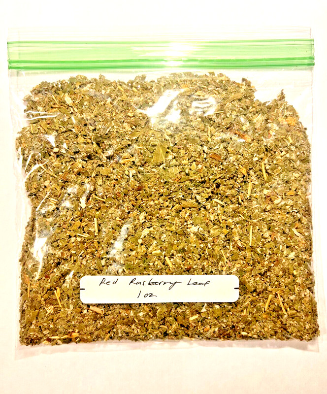Red Raspberry Leaf 1 Oz. USDA Certified Organic Rubus Idaeus Herb Herbal Tea