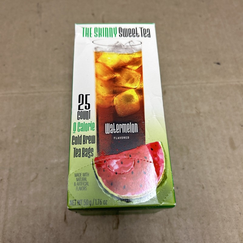 THE SKINNY SWEET TEA 🍉 WATERMELON Flavored Green Tea • COLD BREW