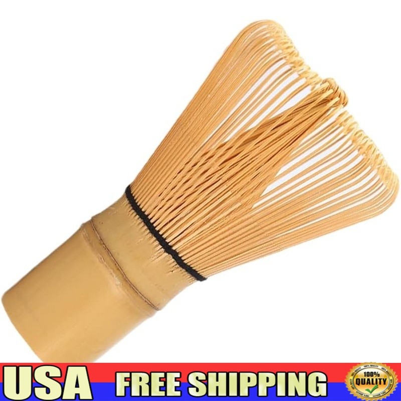 Bamboo Matcha Whisk Tea Tool Easy Clean Stirring Japanese Tea Ceremony Utensil