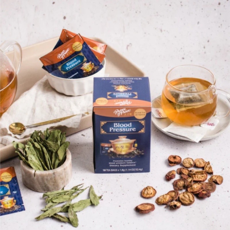 Blood Pressure Tea Herbal Tea-6 Boxes- 18 Tea Bags Each Box -Prince of Peace gallery
