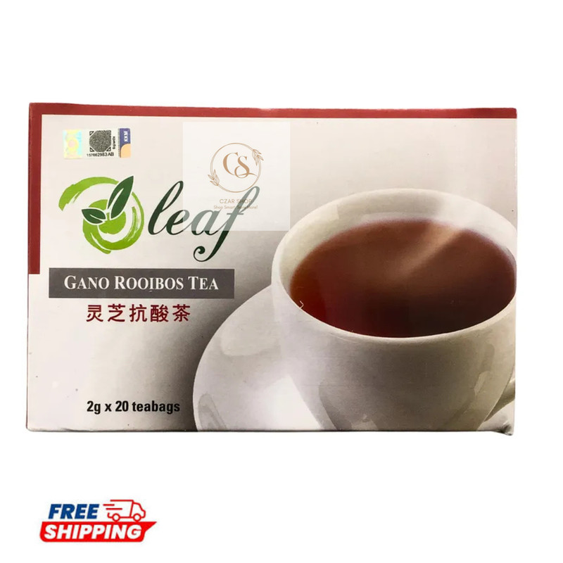 Gano Excel O Leaf Rooibos Tea Enriched with Ganoderma (2g x 20 teabags)