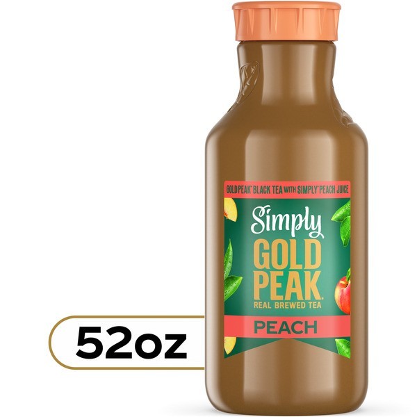 Gold Peak Tea Lemonade Peach Raspberry 52oz 6 Pack Variety Beverage gallery