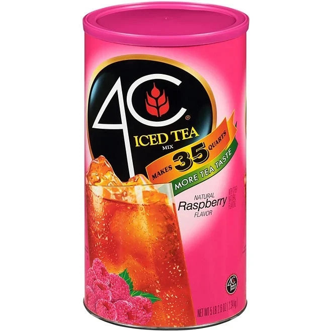 3 Pack - 4C 35 QT Raspberry Iced Tea Mix (82.6 oz.) gallery