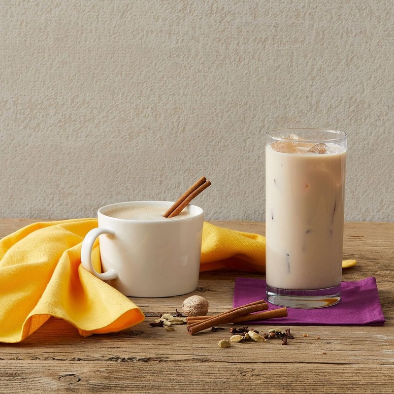 Authentic Chai Tea Latte Concentrate - 32 Fl Oz (Pack of 6) for Ultimate Flavor gallery