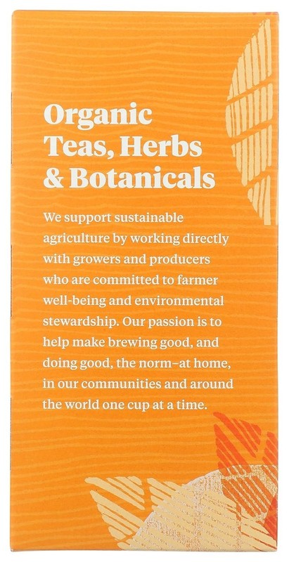 Decaf Organic Ginger Peach Black Tea Bags – Refreshing 20 Count for Anytime gallery
