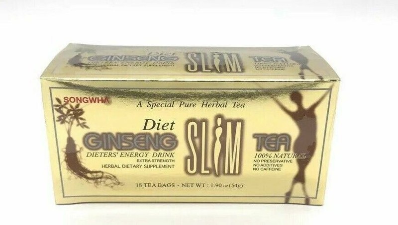 4 Boxes Diet Ginseng Slim Tea 18 Tea Bags Dieter Energy Drink Extra Strength gallery