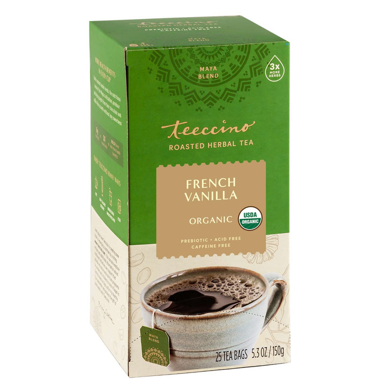 Herbal Tea Sampler Assortment - 12 Tea Bags - Maca Chocolaté, French Roast, Haze gallery