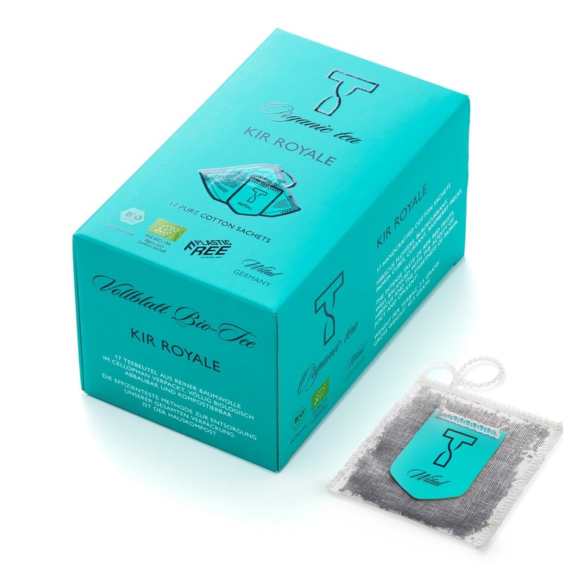 Bagged Organic Fruit Tea - Hand Sewn Natural Flavouring Plastic & Caffeine Free gallery