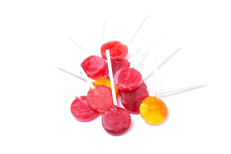 Organic Lollipops Assorted Flavors 8.5oz 40 Count Gluten Free Kid Snack gallery