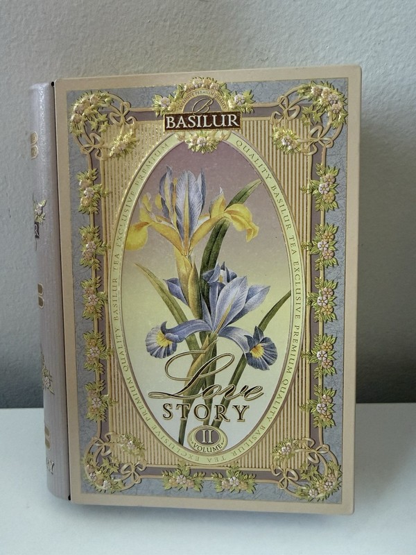 Basilur Ceylon Black Tea Book Collection, Love Story Volume II, (3.5oz)