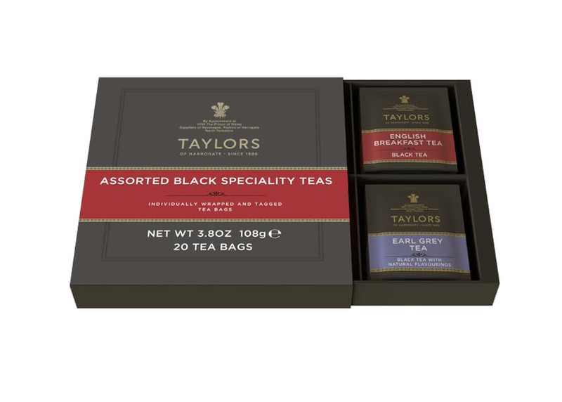 Assorted Specialty Black Teas, 20 Count (Pack 0F 1)
